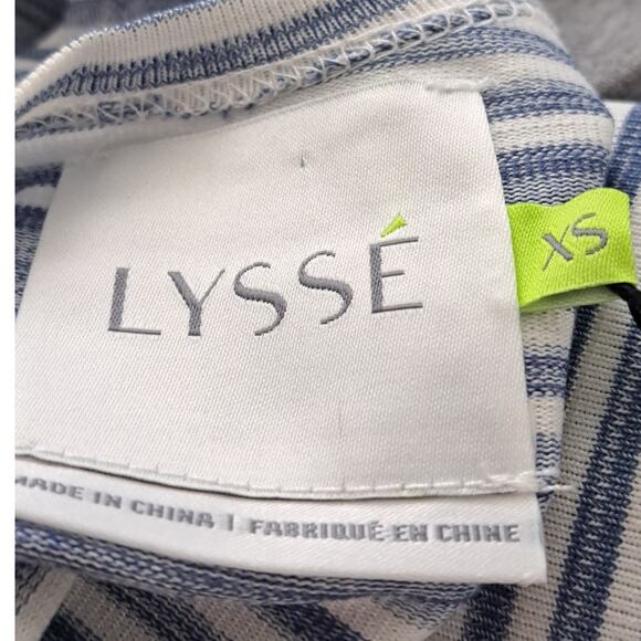 Lysse Mulholland Blue and White Striped Tank Dress Size XS NWT - Picture 9 of 12